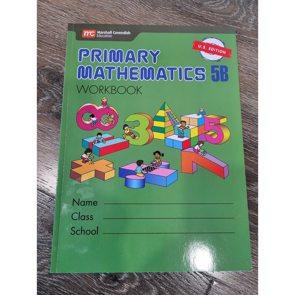 Singapore 5B Math workbook curriculum primary‎ mathematics #household